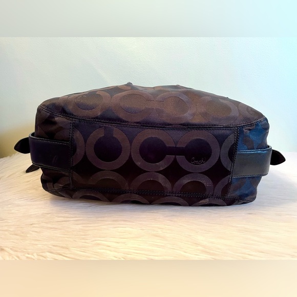 Coach 3 Compartment Op Art Maggie Madison Handbag - Picture 7 of 11